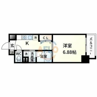 willDo塚本【3階】の間取り