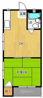 メイプルハイツⅡ【301号室】の間取り