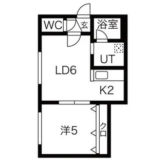 リシェス【3階】の間取り