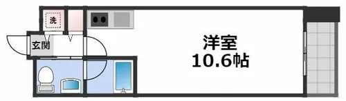 アーデン土佐堀【9階】の間取り