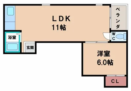 エクセルあびこ【4階】の間取り