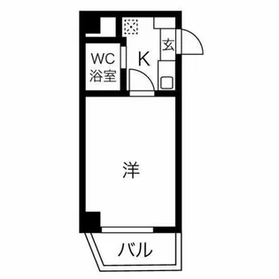アップルコート春日井【203号室】の間取り