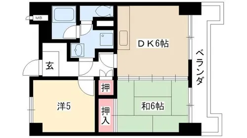 リアライズ栄【503号室】の間取り
