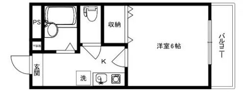 ステラマンション【203号室】の間取り