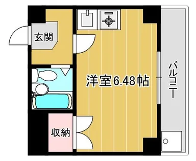 メゾンあぶの【201号室】の間取り