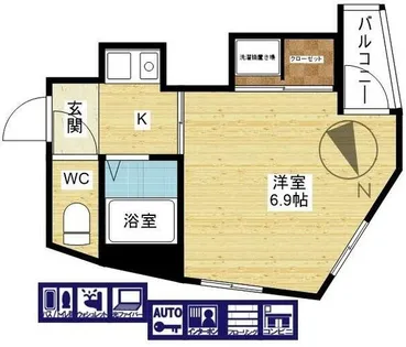 フェアリーコート【3階】の間取り