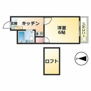 GBCレジデンス【102号室】の間取り