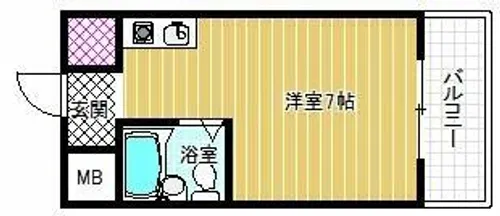 エスパシオ【3階】の間取り