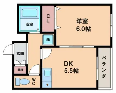 ARCO SOUTH【4階】の間取り