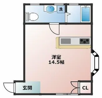 オーシャンコート舞子【1階】の間取り