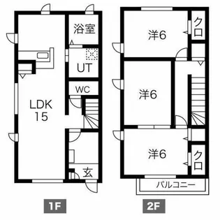 ドルチェヴィータマルヤ【1階】の間取り