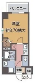 メルシーティー【2階】の間取り