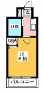 ラ・レジダンス・ド・パンテール【2階】の間取り