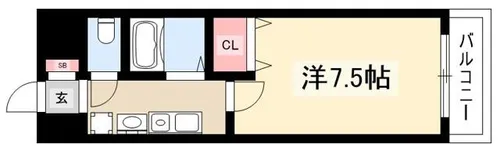 T’s Dream栄【2階】の間取り