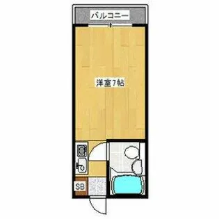 センチュリーシティⅡ【301号室】の間取り