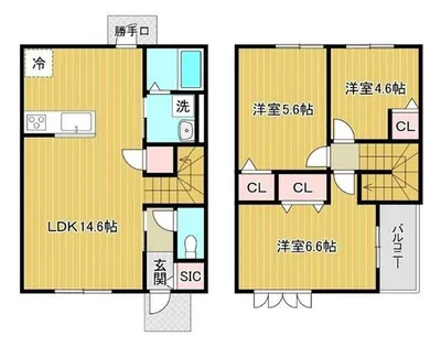 Grand Nord Ⅱ【C号室】の間取り