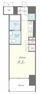 セイワパレス京橋コルティーレ【6階】の間取り
