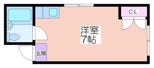 エスオーハイツ【2階】の間取り