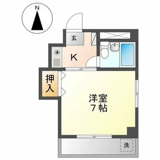 ドリーム諏訪【301号室】の間取り