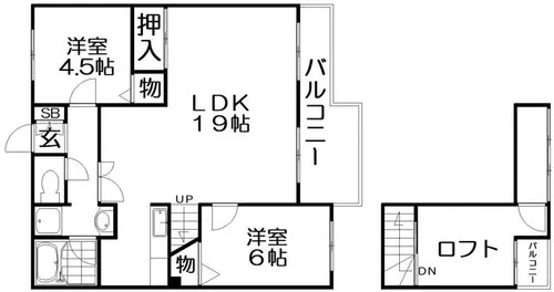 ローレルアベニュー【3階】の間取り