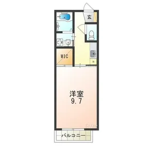 カーサコンフォール【1階】の間取り