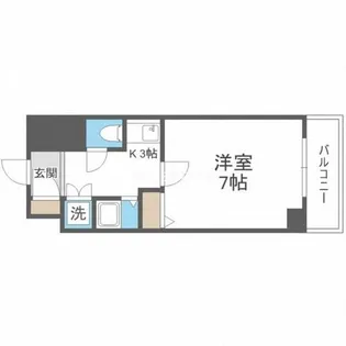 フォレステージ緑橋【2階】の間取り