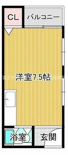 ブルーランス【2階】の間取り