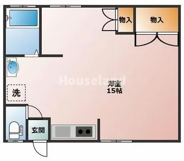 清風荘【2階】の間取り