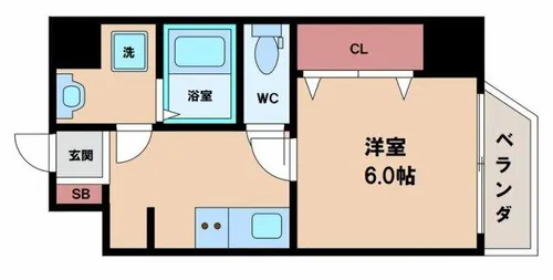 LAND GALAXY【2階】の間取り