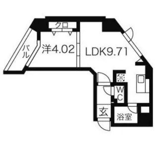 パークヒルズ澄川4-2【5階】の間取り