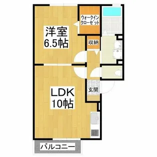 グリーンコート原寺【2階】の間取り