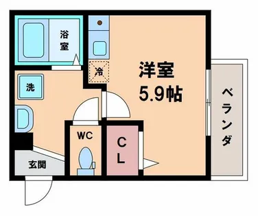 ディアネス【3階】の間取り