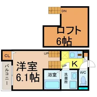 アーク東海通【1階】の間取り