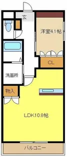 イグレット・シャトー【3階】の間取り