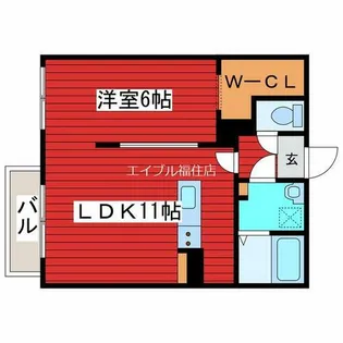 Proud5・7【1階】の間取り