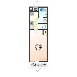 AlivioAPM【1階】の間取り