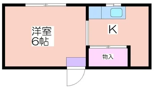 アオイマンション【110号室】の間取り