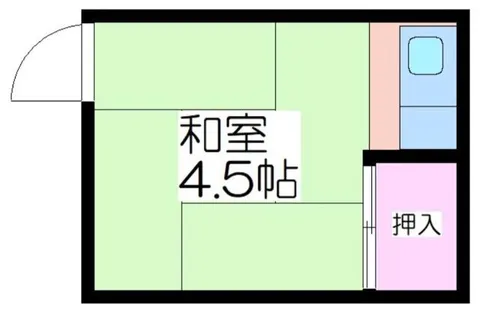 アオイマンション【206号室】の間取り