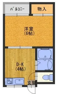 サニーヴィレッジ【3階】の間取り