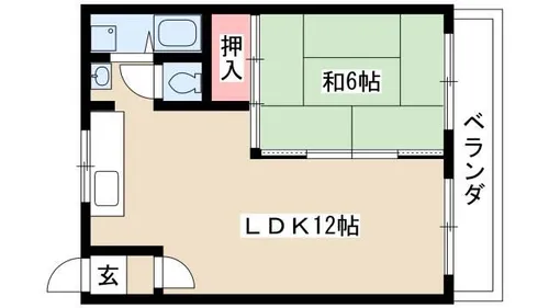 メゾンS Ⅰ【3階】の間取り