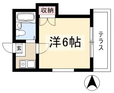 セントラルアイランド【2階】の間取り