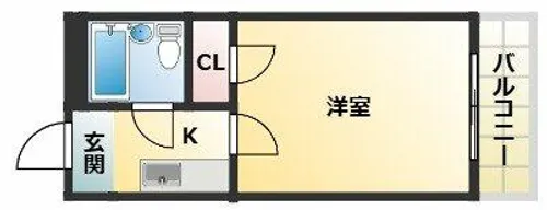 レガーレ駒川【2階】の間取り