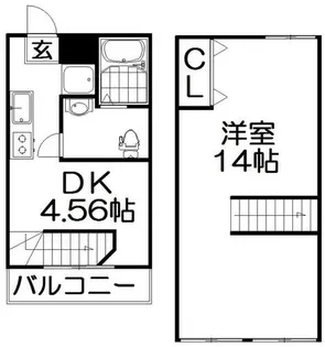 BLANCOSTA【1階】の間取り