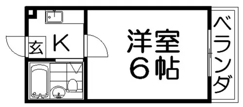 リードマンション【3階】の間取り