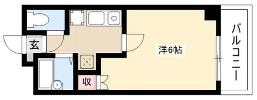 荒畑ビリーブ館【201号室】の間取り