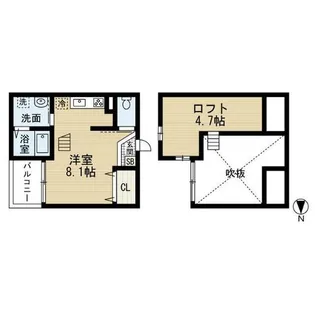 GPラヴァーズ【1階】の間取り