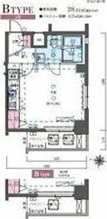 リヴシティ大須【5階】の間取り
