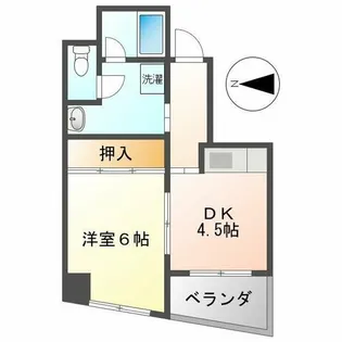 MOWAビル【6階】の間取り