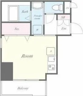 ラ ルーシュ泉【9階】の間取り