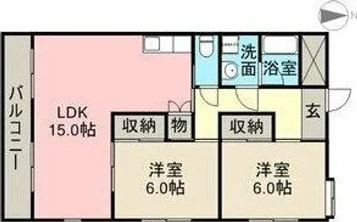 ヴァリアブル入場【3階】の間取り